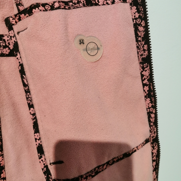 Lululemon s6 apres yoga brown pink long jacket - Picture 9 of 13